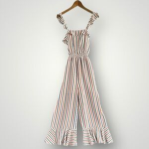 🎉5 for $45🎉 Main strip jumpsuit romper women size S